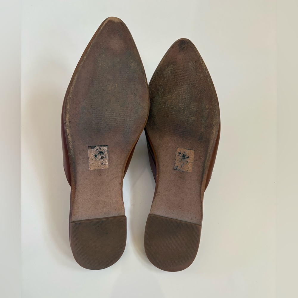 Madewell Gemma Mule in English Saddle - Picture 7 of 7